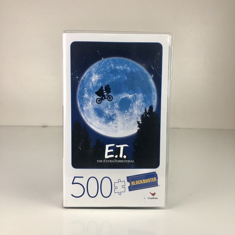 E.T. NEW SEALED Blockbuster Movie 300 Piece Puzzle